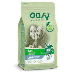 OASY DOG ADULT MEDIUM AGNELLO 3 KG