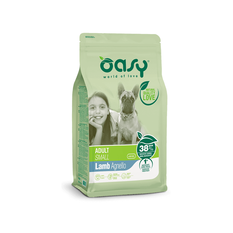 OASY DOG ADULT SMALL AGNELLO 1 KG