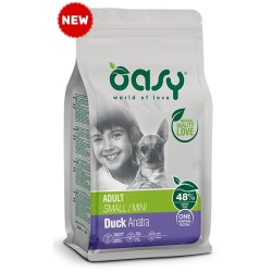 OASY DOG ONE ADULT SMALL MINI ANATRA 800 GR