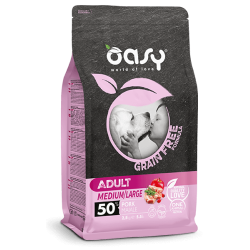 OASY DOG GRAIN FREE ADULT MEDIUM LARGE MAIALE 12 KG