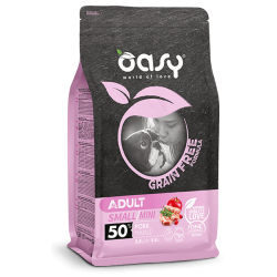 OASY DOG GRAIN FREE ADULT SMALL MINI MAIALE 2,5 KG