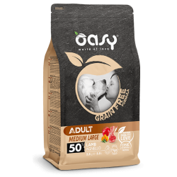 OASY DOG GRAIN FREE ADULT MEDIUM LARGE AGNELLO 2,5 KG