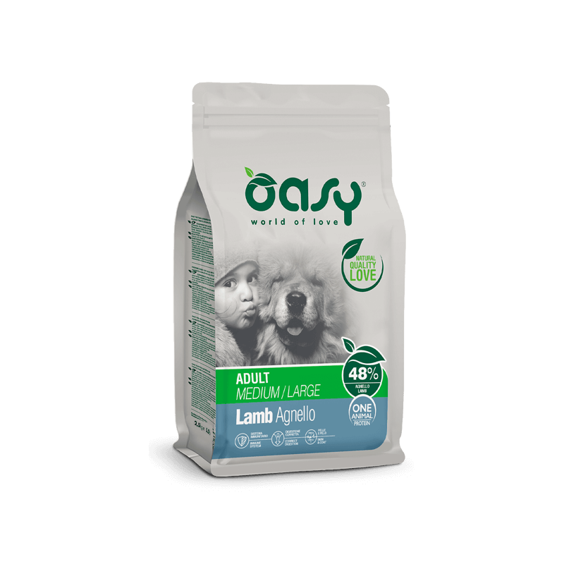 OASY DOG ONE ADULT AGNELLO 12 KG