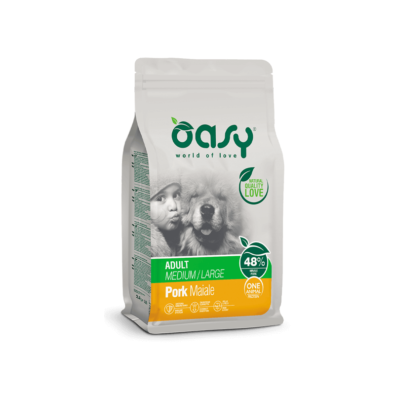 OASY DOG ONE ADULT MAIALE 12 KG