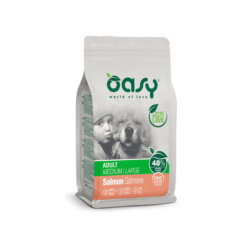 OASY DOG ONE ADULT SALMONE 12 KG