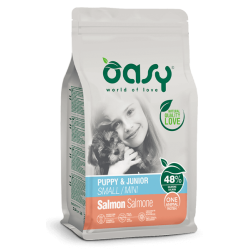 OASY DOG ONE PUPPY SALMONE 2,5 KG