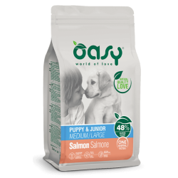 OASY DOG ONE PUPPY SALMONE 12 KG