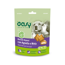 OASY SNACK BISCOTTI AGNELLO E MELA 80 GR