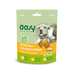 OASY SNACK BISCOTTI ANATRA E PATATE 80 GR