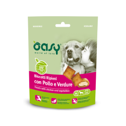 OASY SNACK BISCOTTI POLLO E VERDURE 80 GR