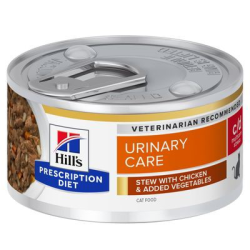 HILLS GATTO C/D URINARY STRESS POLLO E VERDURE STEW...