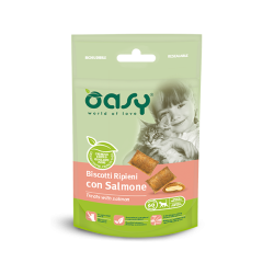 OASY SNACK CAT BISCOTTI SALMONE 60 GR