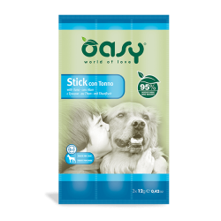 OASY SNACK DOG STICK TONNO 3 X 12 GR