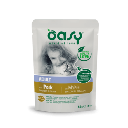 OASY CAT BOCCONCINI MAIALE BUSTINA 85 GR