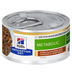 HILLS GATTO METABOLIC POLLO E VERDURE STEW LATTINA 82 GR