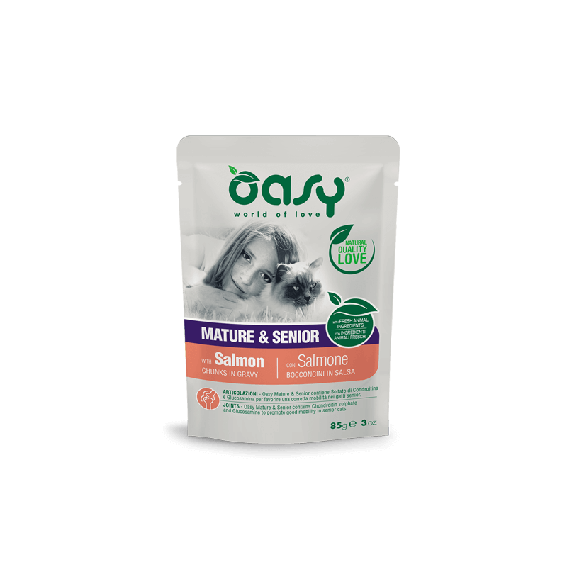 OASY CAT BOCCONCINI MATURE SALMONE BUSTINA 85 GR