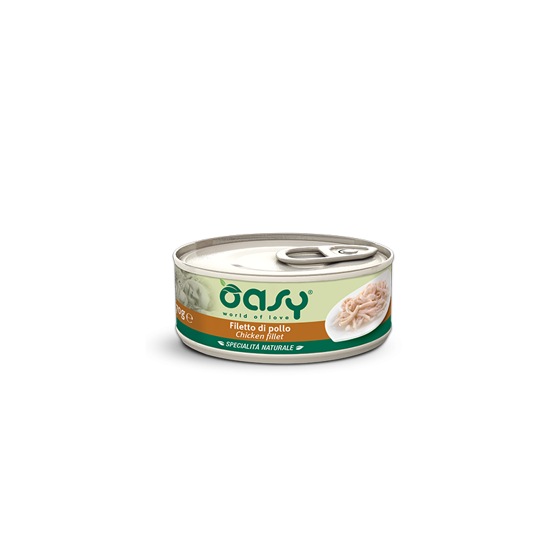 OASY CAT POLLO LATTINA 150 GR