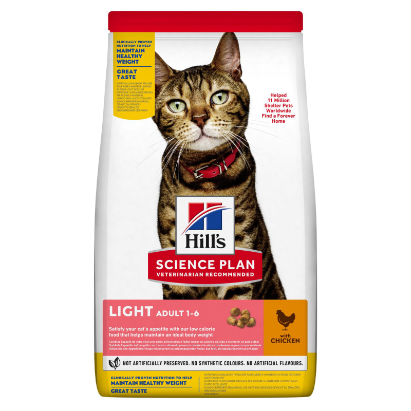 HILLS GATTO LIGHT POLLO 7 KG