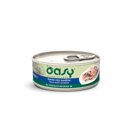 OASY CAT TONNO E SARDINE LATTINA 70 GR