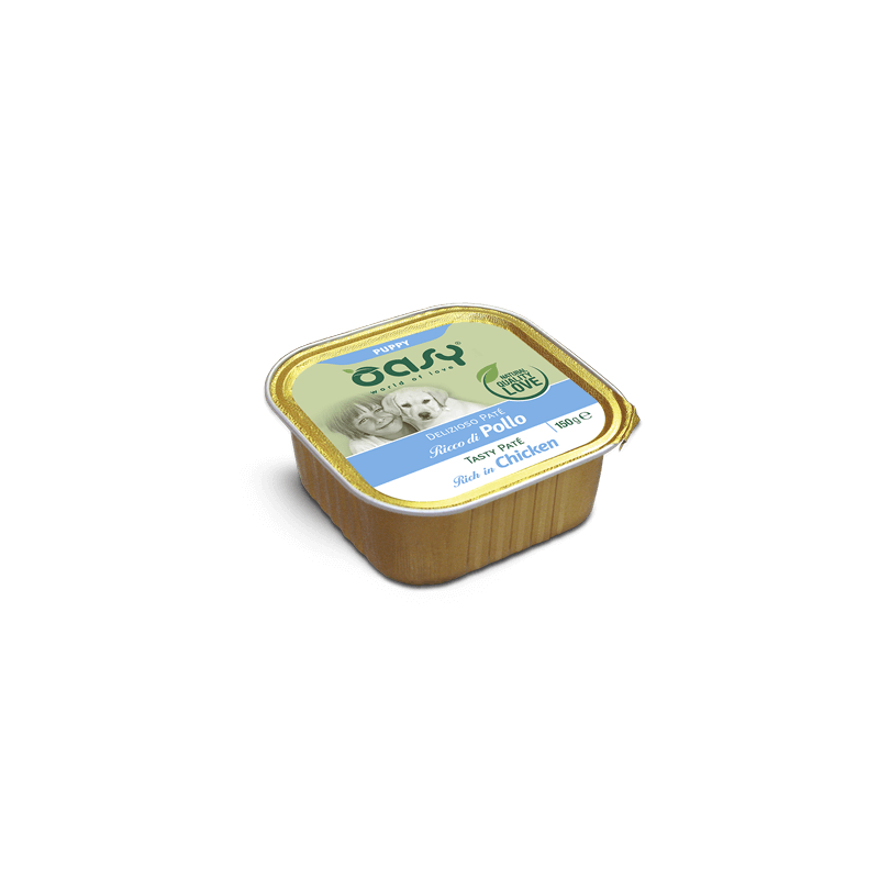 OASY DOG DELIZIOSO PATE' PUPPY VASCHETTA 150 GR