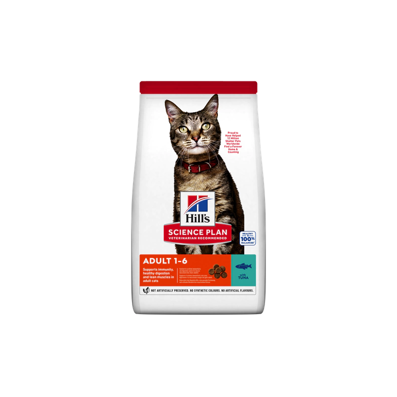 HILLS GATTO ADULT TONNO 7 KG