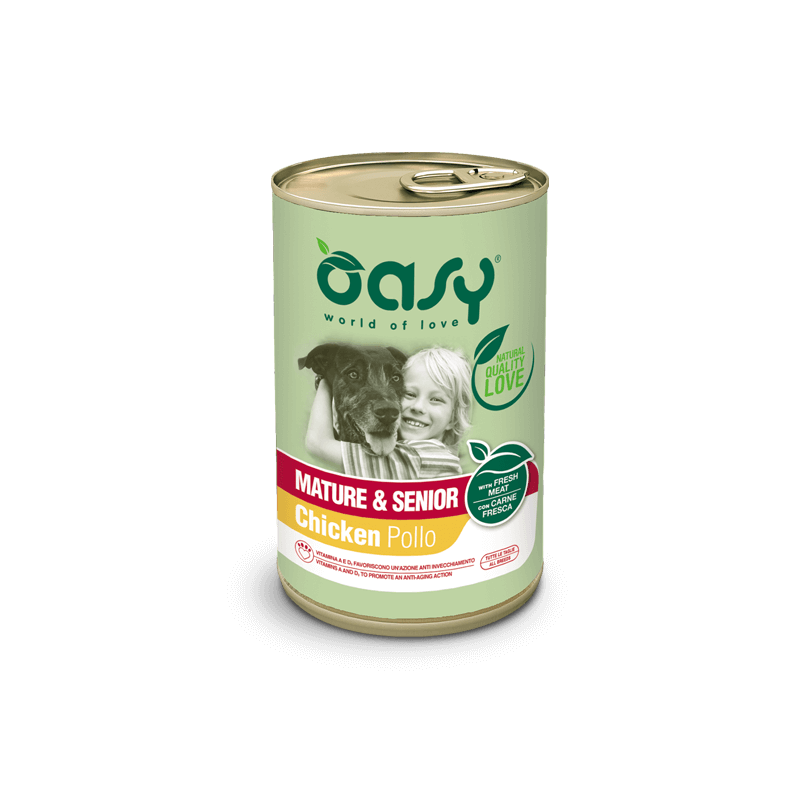 OASY DOG LIFESTAGE SENIOR LATTINA 400 GR