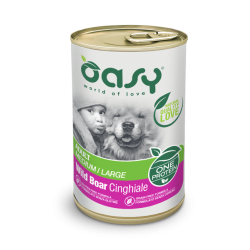 OASY DOG ONE CINGHIALE  LATTINA 400 GR