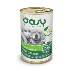 OASY DOG ONE CONIGLIO LATTINA 400 GR