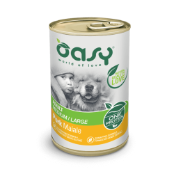 OASY DOG ONE MAIALE LATTINA 400 GR