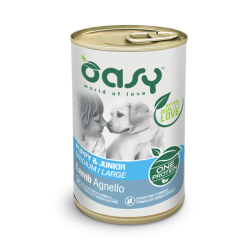 OASY DOG ONE PUPPY AGNELLO LATTINA 400 GR