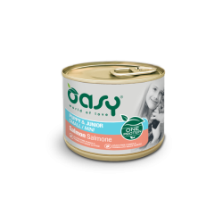 OASY DOG ONE PUPPY SMALL SALMONE LATTINA 200 GR