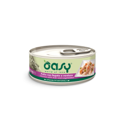 OASY DOG POLLO FEGATO E VERDURE LATTINA 150 GR