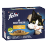 FELIX GHIOTTONERIE MULTIPACK 12X85 GR (CARNE-PESCE GEL)