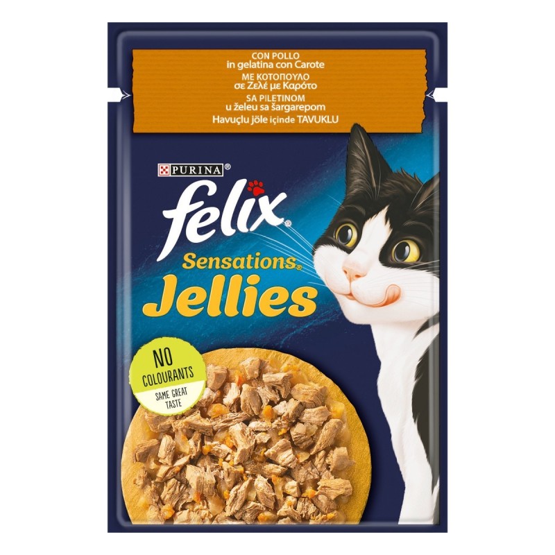 FELIX SENSATIONS POLLO E CAROTE GEL 85 GR