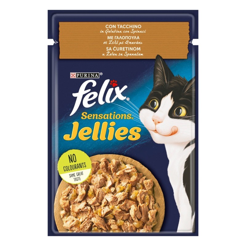 FELIX SENSATIONS TACCHINO E SPINACI 85 G