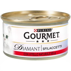 GOURMET DIAMANT SFILACCETTI VITELLO  85 GR