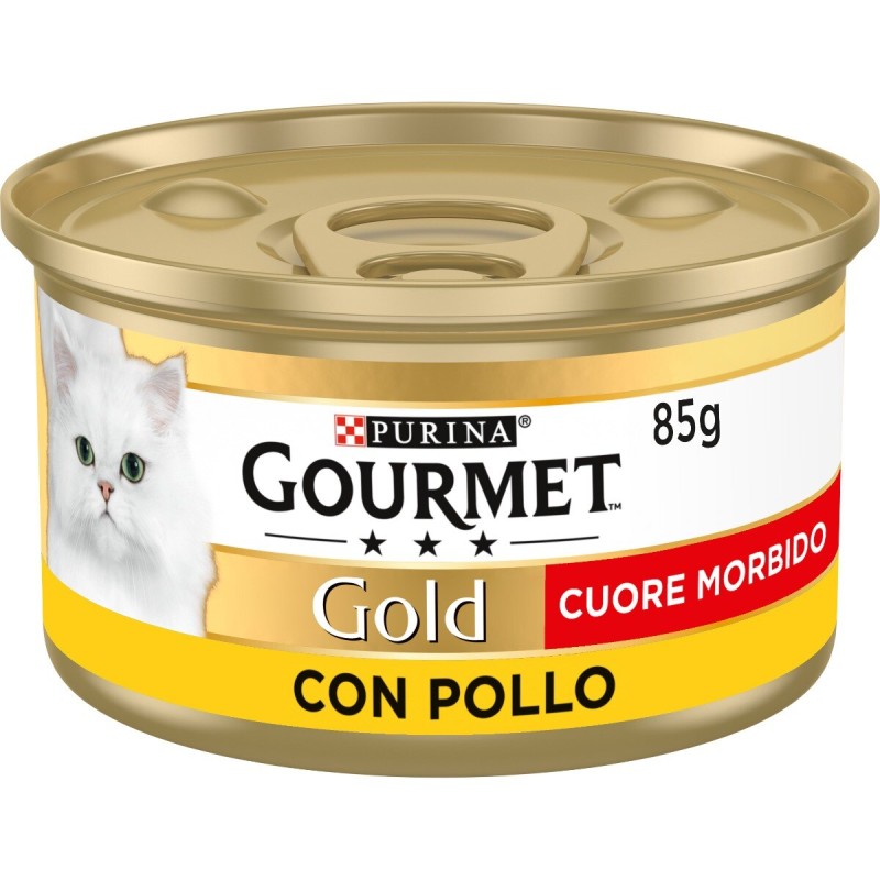 GOURMET GOLD CUORE DI POLLO 85 GR