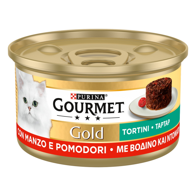 GOURMET GOLD TORTINI MANZO E POMODORO 85 GR