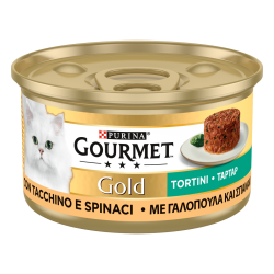 GOURMET GOLD TORTINI TACCHINO E SPINACI 85 GR