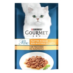 GOURMET PERLE FILETTI IN SALSA DI TACCHINO 85 GR