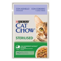 CAT CHOW STERILIZED AGNELLO E FAGIOLINO BUSTINA 85 GR