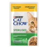 CAT CHOW STERILIZED POLLO E MELANZANE BUSTINA 85 GR