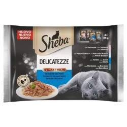 SHEBA SELEZIONE CON PESCE 4 X 85 GR