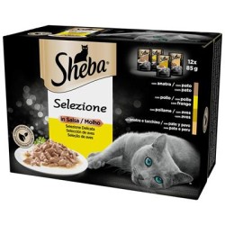 SHEBA SELEZIONE IN SALSA DELICATA 12 X 85 GR