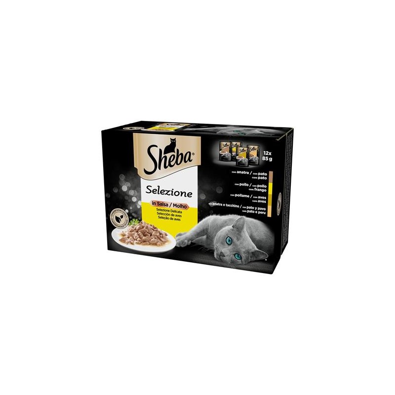 SHEBA SELEZIONE IN SALSA DELICATA 12 X 85 GR