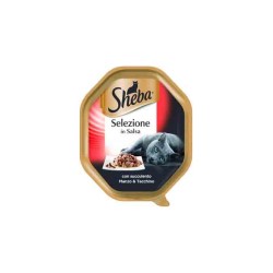 SHEBA SELEZIONE MANZO E TACCHINO IN SALSA 85 GR