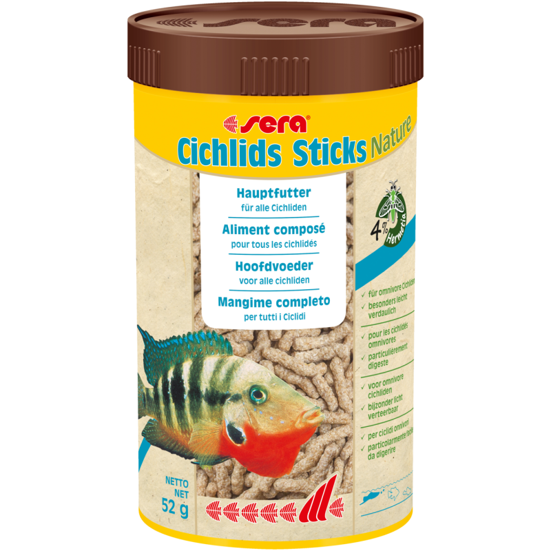 SERA CICHLIDS STICKS 250 ML