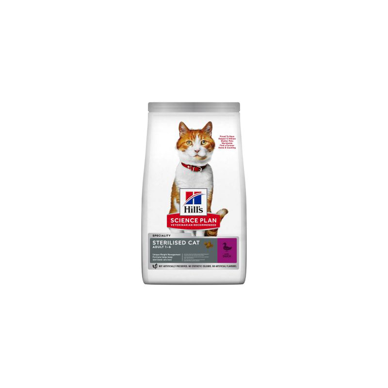 HILLS GATTO STERILIZED ANATRA 1,5 KG