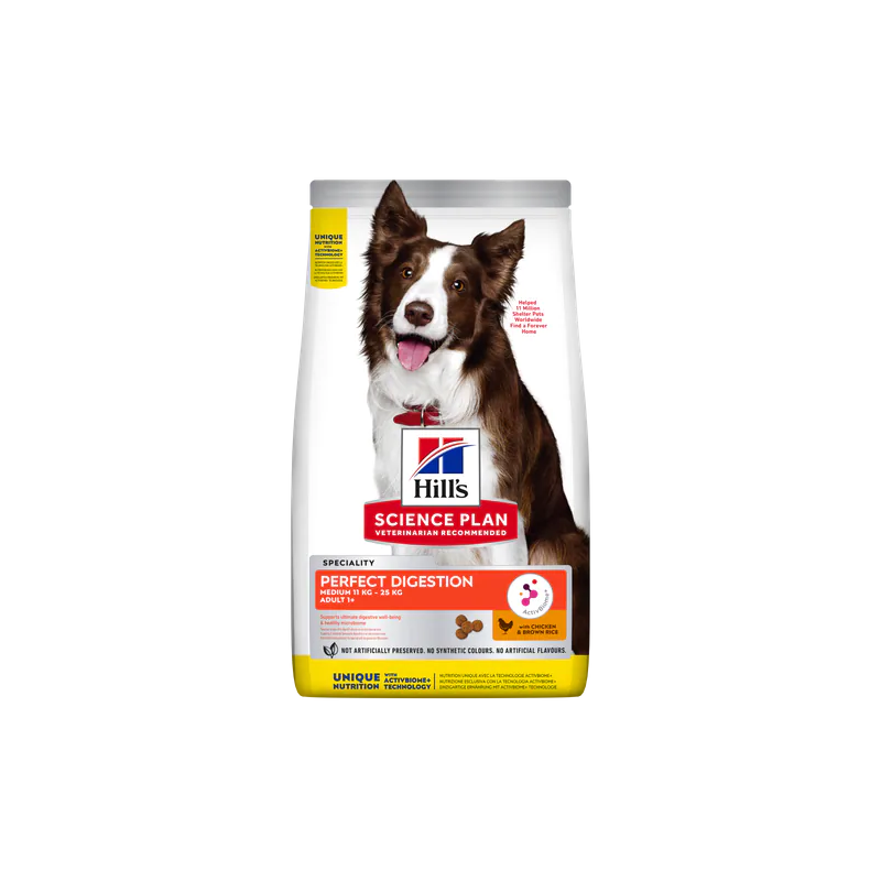 HILLS CANE PERFECT DIGESTION MEDIO 2,5 KG