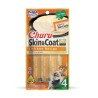 CHURU CAT SNACK SKIN & COAT POLLO 4 X 14 GR